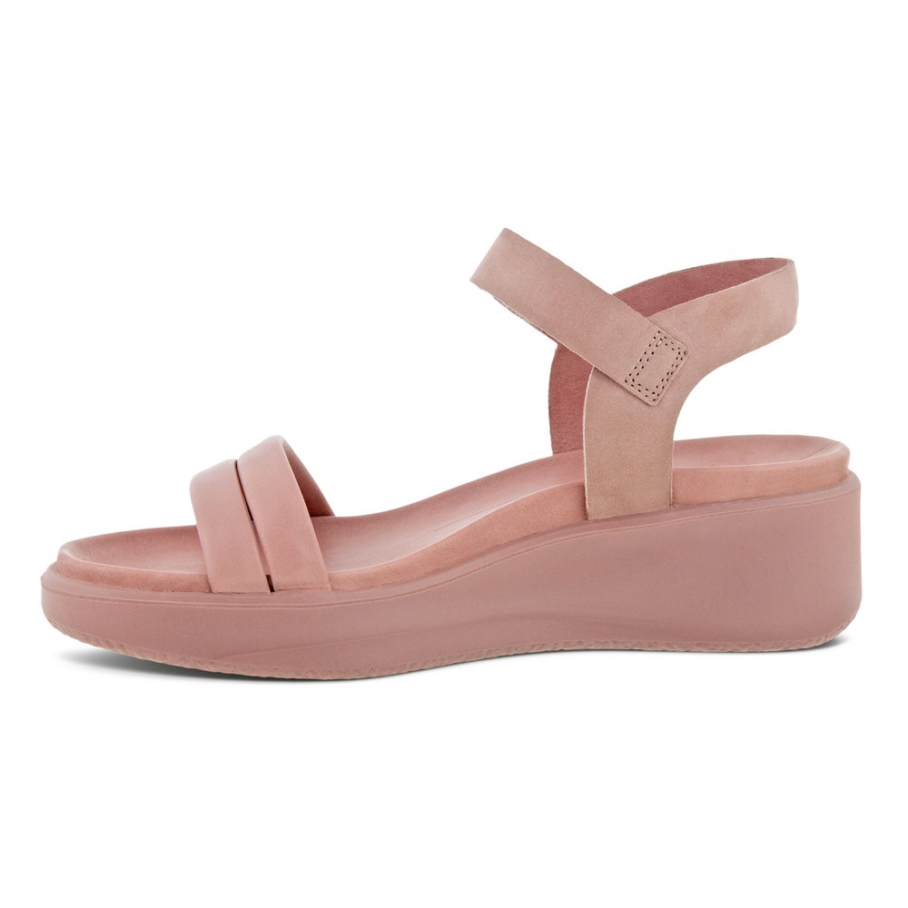 Sandalias Mujer - ECCO Flowt Lx Wedge - Rosas - ADO083452